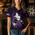 Personalized Wolf Lightning Darts and Custom Dart Darts |Purple