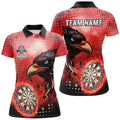 Personalized Red Dartboard Fire Custom Eagle Darts, Cool Darts Team