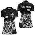 Black White Grunge Darts And Custom Dart For Team Dart