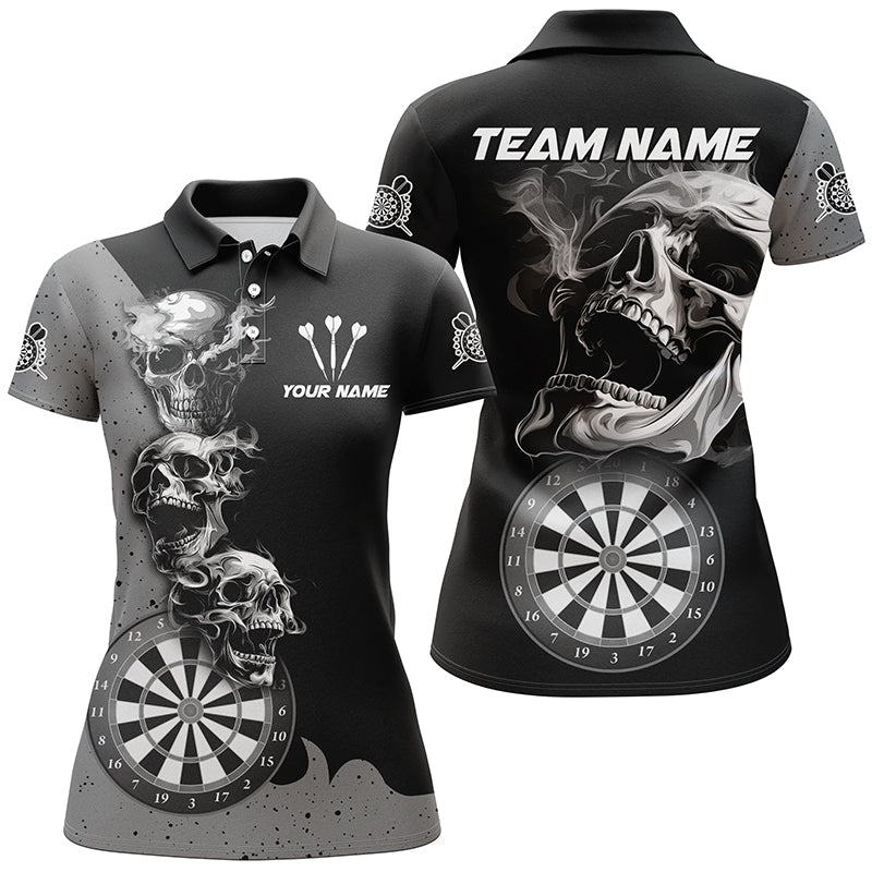 Personalized Smoking Skull Black Dart Custom Darts League Cool Dart Team