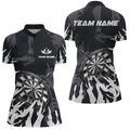 Personalzied Darts Board White Grunge Style 3D Men Darts Custom Darts Team