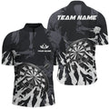 Personalzied Darts Board White Grunge Style 3D Men Darts Custom Darts Team