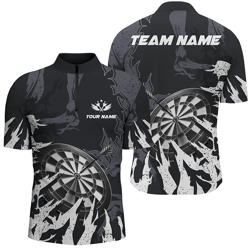 Personalzied Darts Board White Grunge Style 3D Men Darts Custom Darts Team