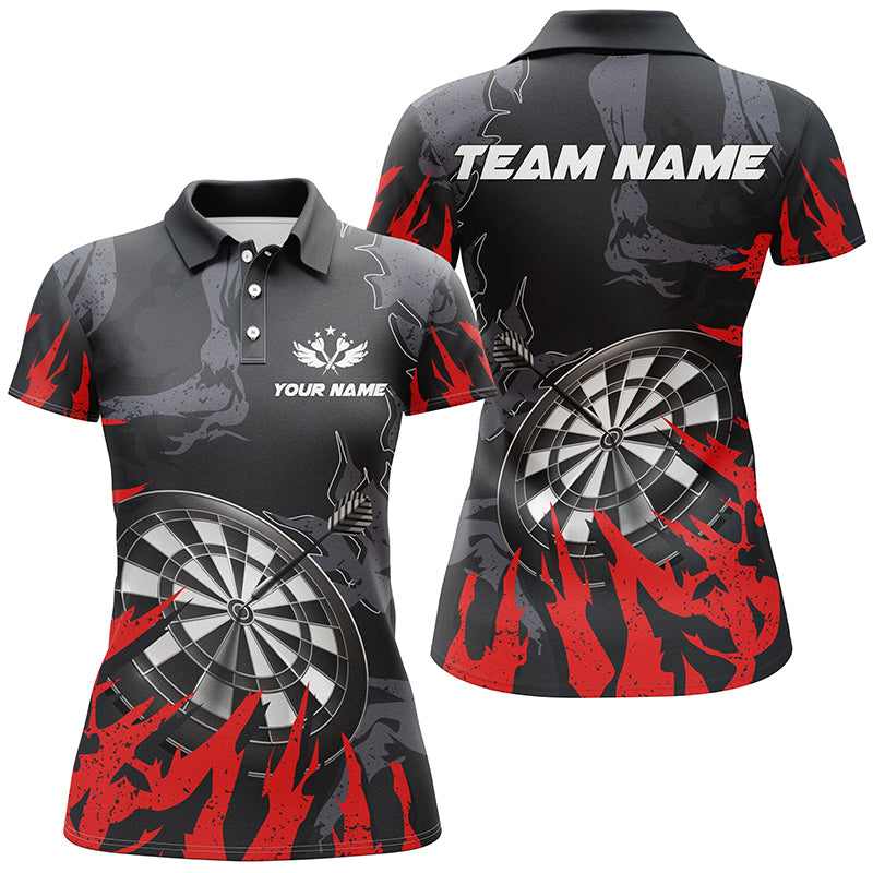 Personalzied Darts Board Red Grunge Style 3D Men Darts Custom Darts Team
