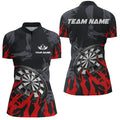 Personalzied Darts Board Red Grunge Style 3D Men Darts Custom Darts Team