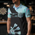 Holographic Blue Darts Tie Dye and Custom Dart Glowing Dart