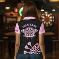 Holographic Pink Darts Tie Dye and Custom Dart Glowing Dart