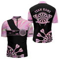 Holographic Pink Darts Tie Dye and Custom Dart Glowing Dart