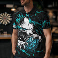 Personalized Wolf Lightning Darts and Custom Men Dart Darts |Turquoise