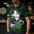 Personalized Wolf Lightning Darts and Custom Dart Darts |Green