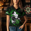 Personalized Wolf Lightning Darts and Custom Dart Darts |Green