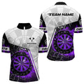 Personalized Purple Break Glass Dartboard Fire, Custom Dart Dart