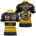 Yellow Black Darts Bee Custom Name Darts, Funny Darts Apparel, Best Darts Gifts
