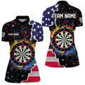 Grunge Colorful Darts Board US Flag Darts Custom Patriotic Darts Team