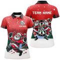 Funny Santa Playing Darts Red Christmas Dart Custom Christmas Darts Gifts Outfit