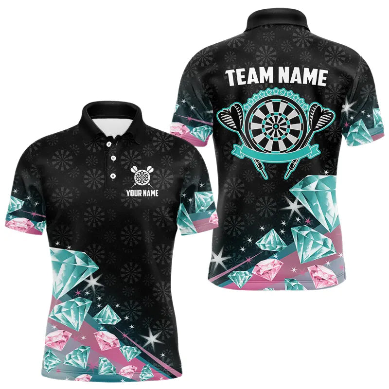 Funny Pink And Turquoise Diamonds Darts and Custom Dart Dart