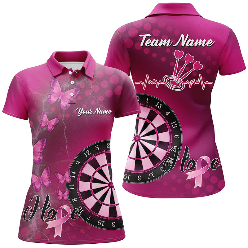 Pink Darts Board Breast Cancer Awareness Custom Darts, Pink Darts Team