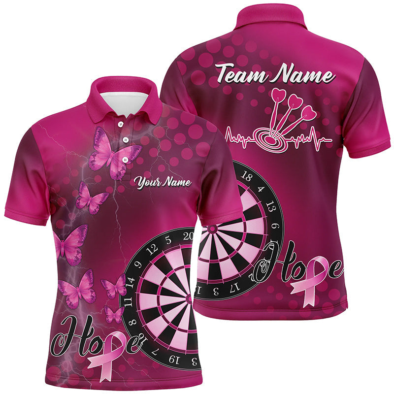 Pink Darts Board Breast Cancer Awareness Custom Darts, Pink Darts Team