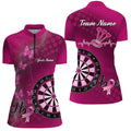 Pink Darts Board Breast Cancer Awareness Custom Darts, Pink Darts Team