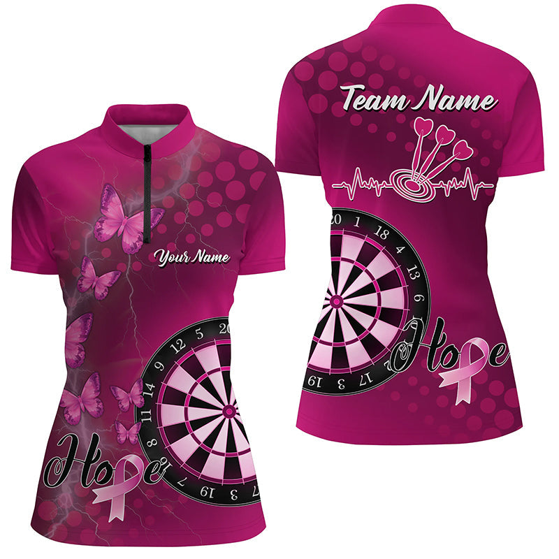 Pink Darts Board Breast Cancer Awareness Custom Darts, Pink Darts Team