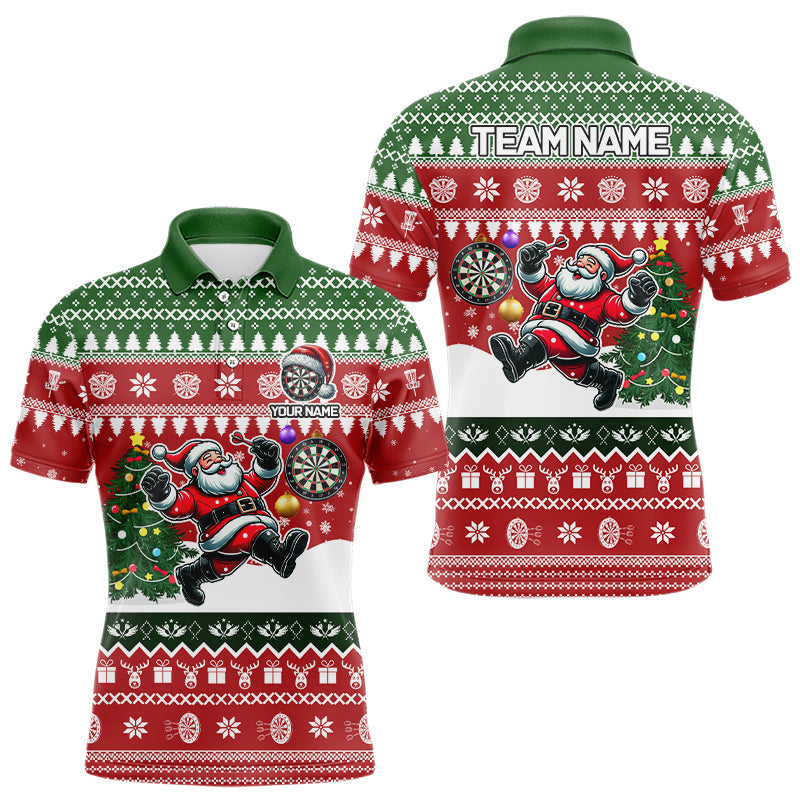 Funny Santa Christmas Pattern Custom Dart, Christmas Dart, Xmas Dart Gifts