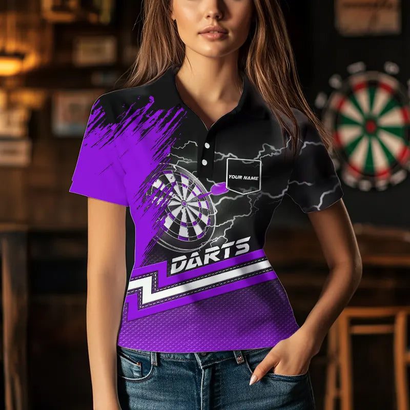 Black And Purple Darts Custom Lightning Dart and, Cool Dart