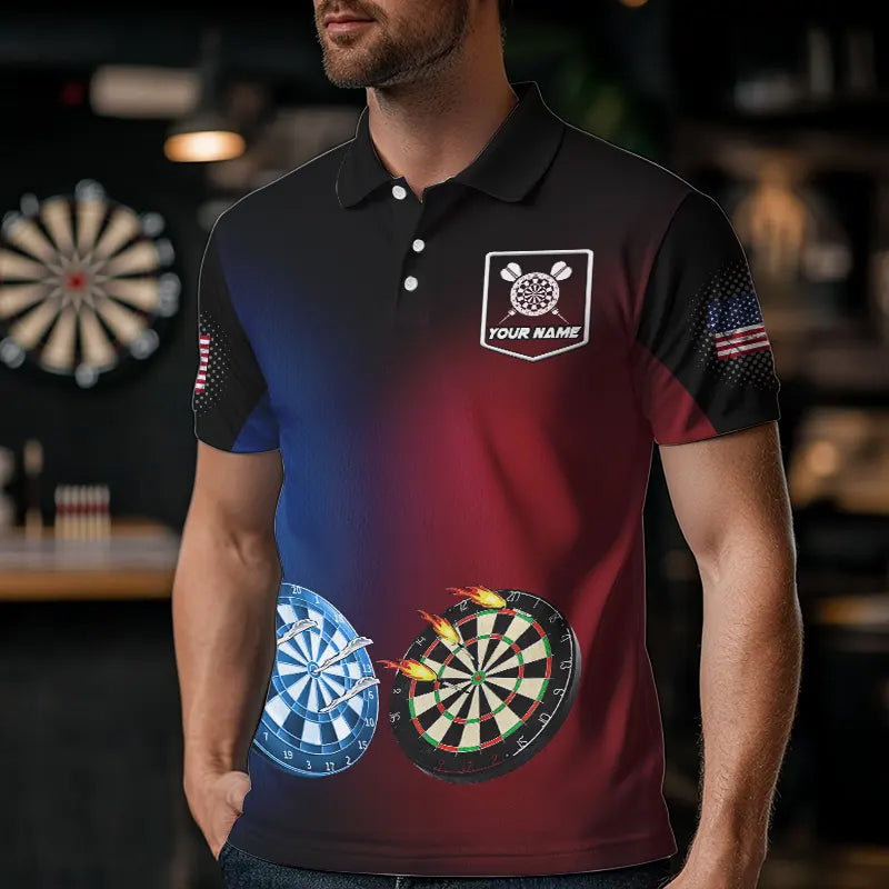 Blue And Red Dart Water Fire Men Dart Custom Dart