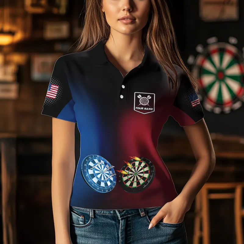 Blue And Red Dart Water Fire Men Dart Custom Dart