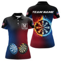 Blue And Red Dart Water Fire Men Dart Custom Dart