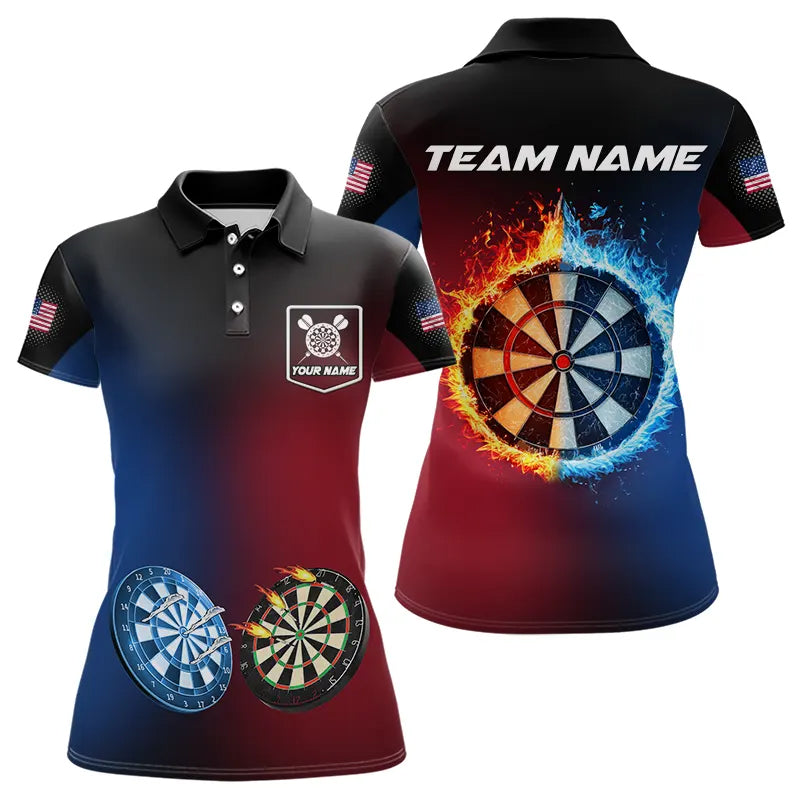 Blue And Red Dart Water Fire Men Dart Custom Dart