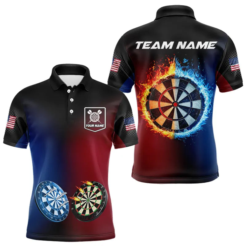 Blue And Red Dart Water Fire Men Dart Custom Dart