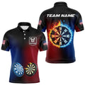 Blue And Red Dart Water Fire Men Dart Custom Dart
