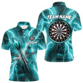 Turquoise Thunder Lightning 3D Men Darts and Custom Dart Dart