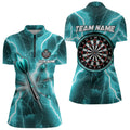 Turquoise Thunder Lightning 3D Men Darts and Custom Dart Dart
