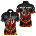 Personalized Fire Dartboard Dragon Dart Custom Dart Team and