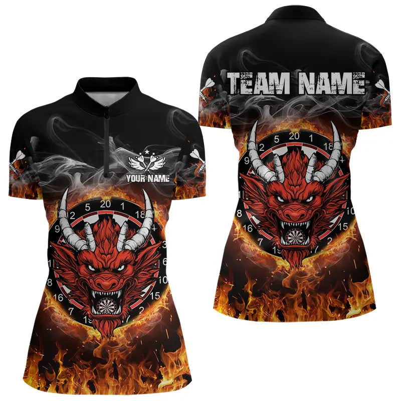 Personalized Fire Dartboard Dragon Dart Custom Dart Team and
