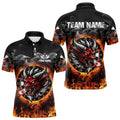 Personalized Fire Dartboard Dragon Dart Custom Dart Team and