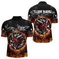 Personalized Fire Dartboard Dragon Dart Custom Dart Team and