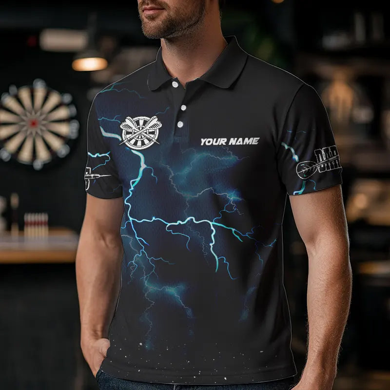 Personalized Thunder Lightning Tornado Custom Funny Dart, Cool Dart Team