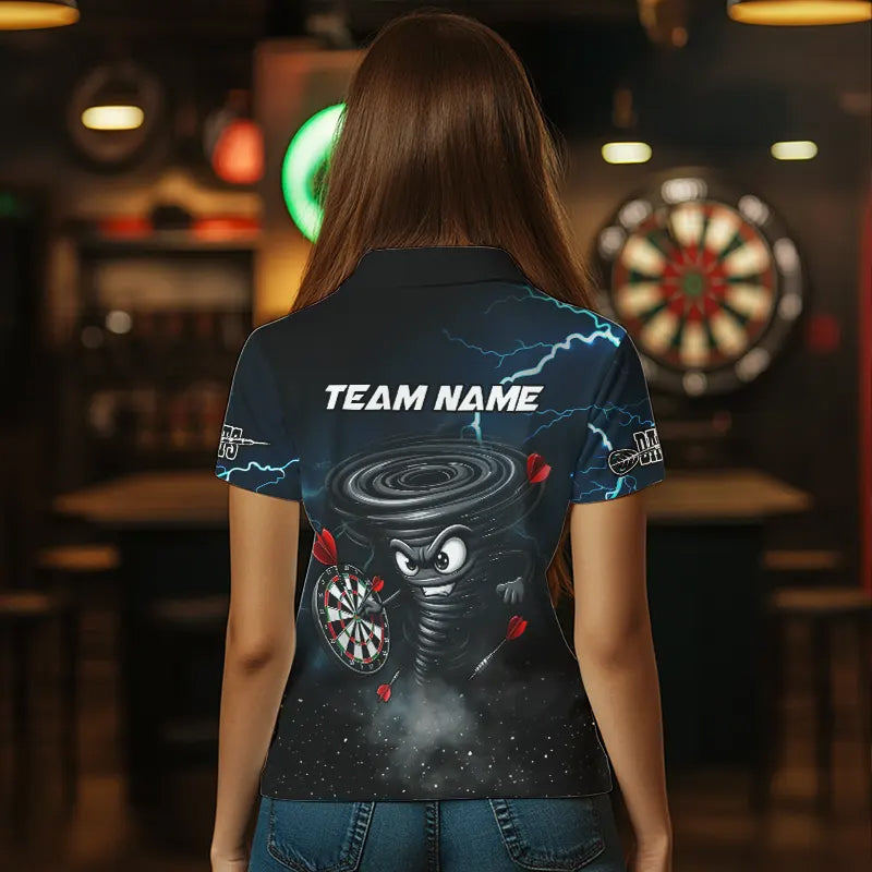 Personalized Thunder Lightning Tornado Custom Funny Dart, Cool Dart Team