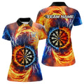 Personalized Dartboard Water Fire Custom Thunder Lightning Dart, Darts Team