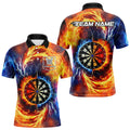 Personalized Dartboard Water Fire Custom Thunder Lightning Dart, Darts Team