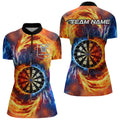 Personalized Dartboard Water Fire Custom Thunder Lightning Dart, Darts Team