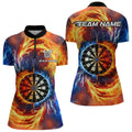 Personalized Dartboard Water Fire Custom Thunder Lightning Dart, Darts Team