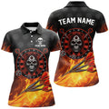 Personalized Skull Best Dart Board 3D Printed Darts, Flame Darts Team |Red