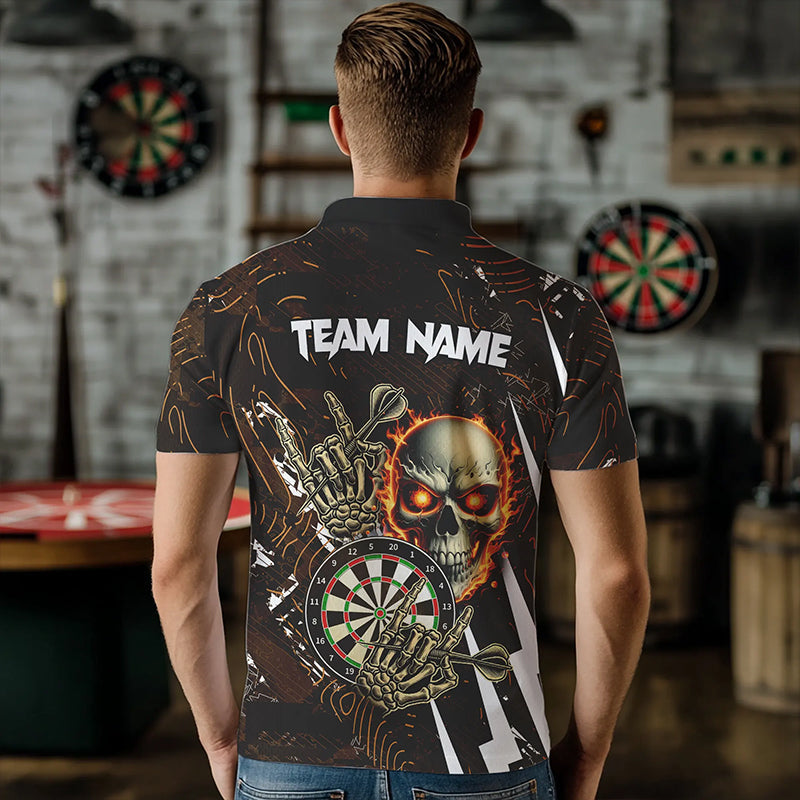 Personalized 3D Skull Darts and Custom Cool Darts League Team