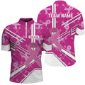 Pink Ribbon Breast Cancer Awareness Custom Darts, Pink Darts Team, Dart Gifts