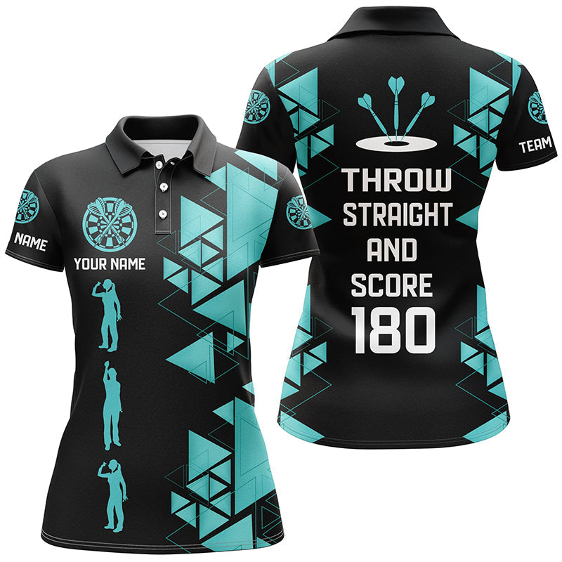 Darts Throw Straight And Score 180 Funny Dart Custom Dart Saying Dart