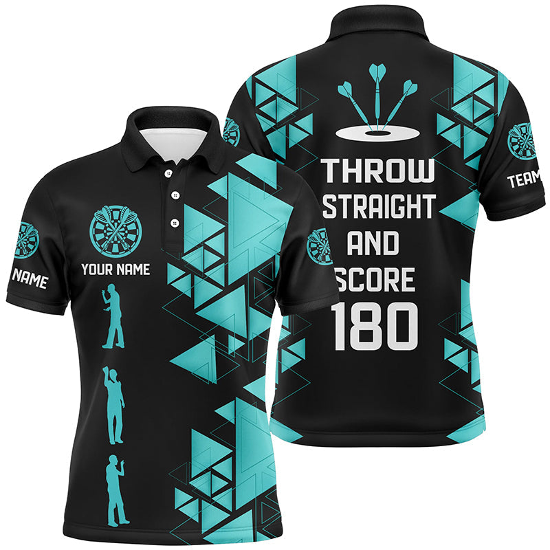 Darts Throw Straight And Score 180 Funny Dart Custom Dart Saying Dart