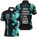 Darts Throw Straight And Score 180 Funny Dart Custom Dart Saying Dart